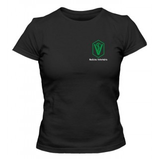 Camiseta Universitária Medicina Veterinária Bordada Camiseta Universitária Medicina Veterinária Bordada