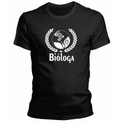 Camiseta Universitária Bióloga - Modelo 03