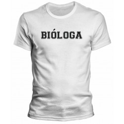 Camiseta Universitária Bióloga - Modelo 05