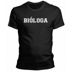 Camiseta Universitária Bióloga - Modelo 05