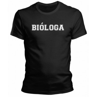 Camiseta Universitária Bióloga - Modelo 05 Camiseta Universitária Bióloga - Modelo 05