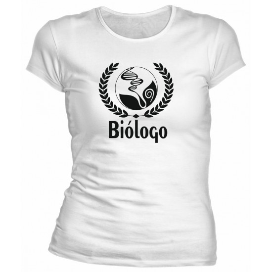 Camiseta Universitária Biólogo - Modelo 03