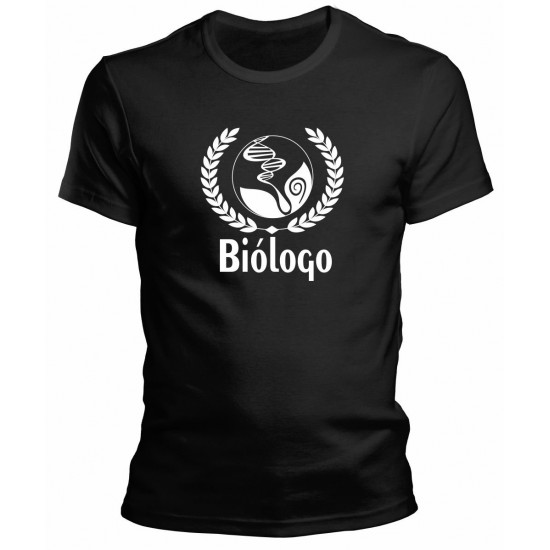 Camiseta Universitária Biólogo - Modelo 03