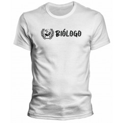Camiseta Universitária Biólogo - Modelo 04