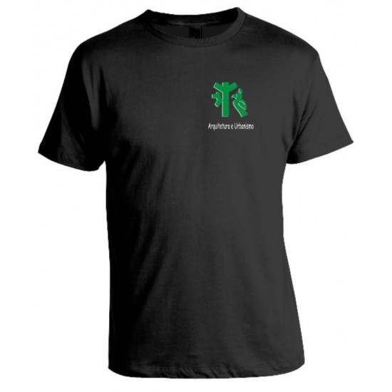 Camiseta Universitária Arquitetura e Urbanismo Bordada