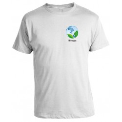 Camiseta Universitária Biologia Bordada