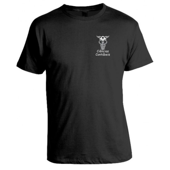 Camiseta Universitária Ciências Contábeis Bordada