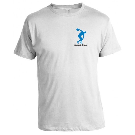 Camiseta Universitária Educação Física Bordada