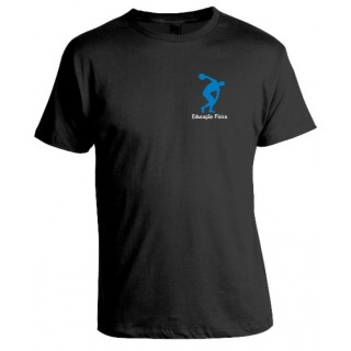 Camiseta Universitária Educação Física Bordada Camiseta Universitária Educação Física Bordada
