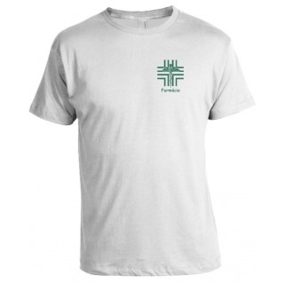 Camiseta Universitária Farmácia Bordada