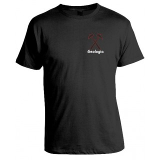 Camiseta Universitária Geologia Bordada Camiseta Universitária Geologia Bordada