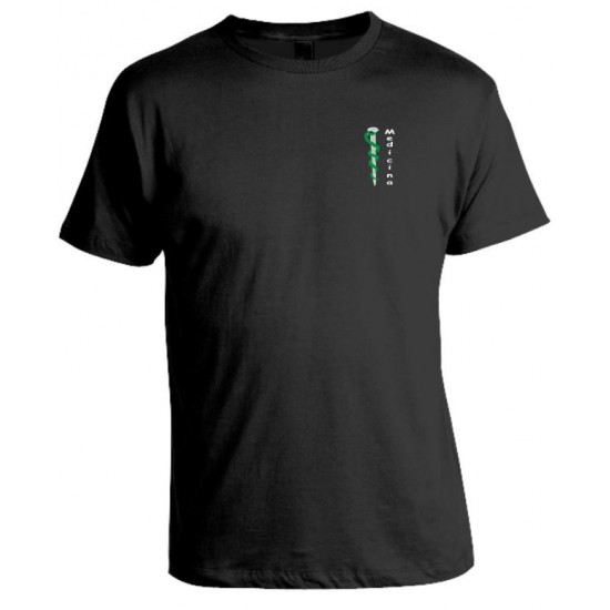 Camiseta Universitária Medicina Bordada