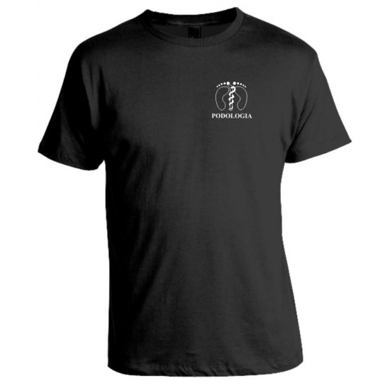 Camiseta Universitária Podologia Bordada