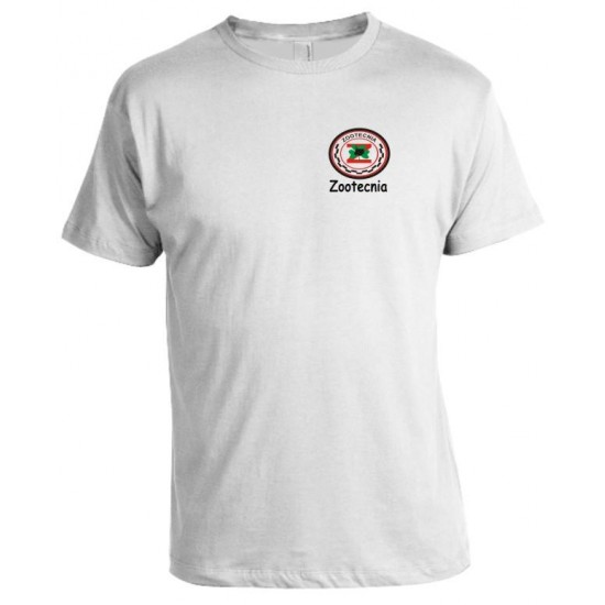 Camiseta Universitária Zootecnia Bordada