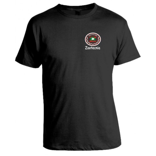 Camiseta Universitária Zootecnia Bordada