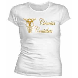 Camiseta Universitária Ciências Contábeis Camiseta Universitária Ciências Contábeis