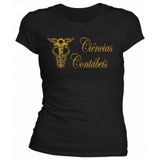 Camiseta Universitária Ciências Contábeis Camiseta Universitária Ciências Contábeis