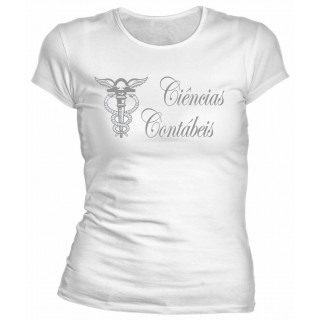 Camiseta Universitária Ciências Contábeis Camiseta Universitária Ciências Contábeis