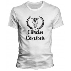 Camiseta Universitária Ciências Contábeis - Modelo 03