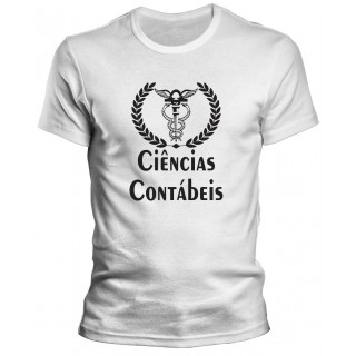 Camiseta Universitária Ciências Contábeis - Modelo 03 Camiseta Universitária Ciências Contábeis - Modelo 03