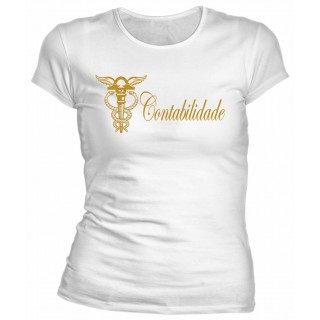 Camiseta Universitária Contabilidade Camiseta Universitária Contabilidade