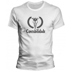 Camiseta Universitária Contabilidade - Modelo 03