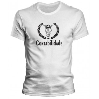 Camiseta Universitária Contabilidade - Modelo 03