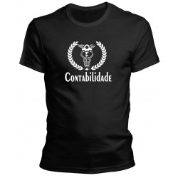 Camiseta Universitária Contabilidade - Modelo 03