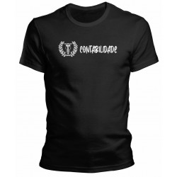 Camiseta Universitária Contabilidade - Modelo 04