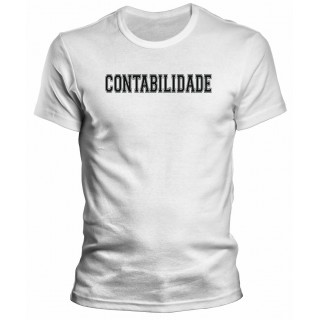 Camiseta Universitária Contabilidade - Modelo 05 Camiseta Universitária Contabilidade - Modelo 05