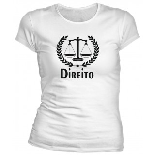 Camiseta Universitária Direito - Modelo 07 Camiseta Universitária Direito - Modelo 07