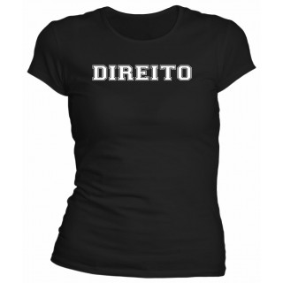 Camiseta Universitária Direito - Modelo 11