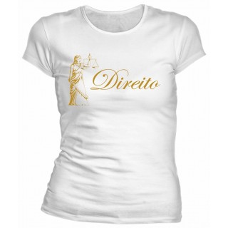 Camiseta Universitária Direito - Modelo 03 Camiseta Universitária Direito - Modelo 03
