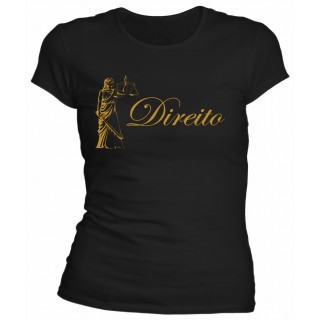 Camiseta Universitária Direito - Modelo 03 Camiseta Universitária Direito - Modelo 03