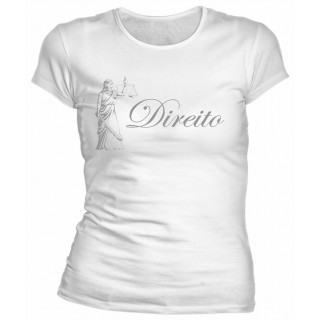 Camiseta Universitária Direito - Modelo 03 Camiseta Universitária Direito - Modelo 03