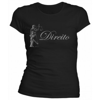 Camiseta Universitária Direito - Modelo 03 Camiseta Universitária Direito - Modelo 03