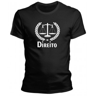 Camiseta Universitária Direito - Modelo 07 Camiseta Universitária Direito - Modelo 07