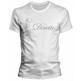 Camiseta Universitária Direito - Modelo 03 Camiseta Universitária Direito - Modelo 03