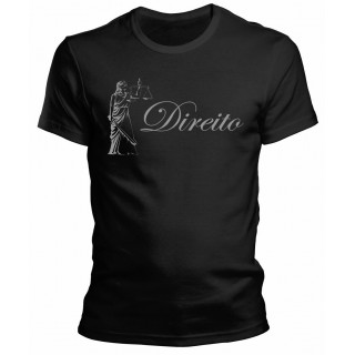 Camiseta Universitária Direito - Modelo 03 Camiseta Universitária Direito - Modelo 03