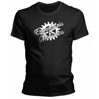 Camiseta Universitária Engenharia Mecânica - Modelo 03 Camiseta Universitária Engenharia Mecânica - Modelo 03