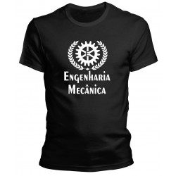 Camiseta Universitária Engenharia Mecânica - Modelo 04