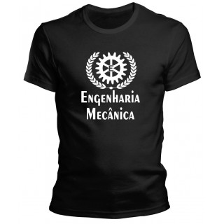 Camiseta Universitária Engenharia Mecânica - Modelo 04 Camiseta Universitária Engenharia Mecânica - Modelo 04