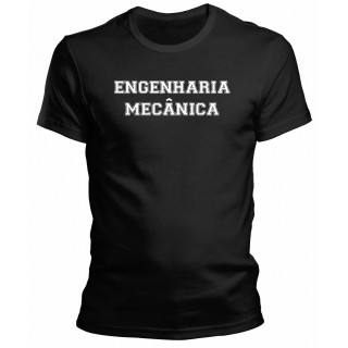 Camiseta Universitária Engenharia Mecânica - Modelo 06 Camiseta Universitária Engenharia Mecânica - Modelo 06