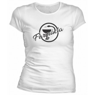 Camiseta Universitária Farmácia - Modelo 06 Camiseta Universitária Farmácia - Modelo 06