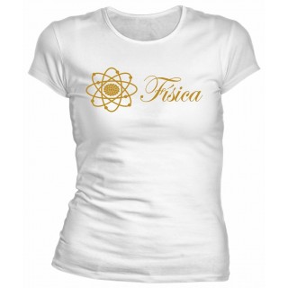 Camiseta Universitária Física Camiseta Universitária Física