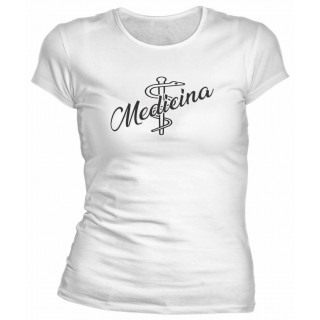 Camiseta Universitária Medicina - Modelo 08 Camiseta Universitária Medicina - Modelo 08