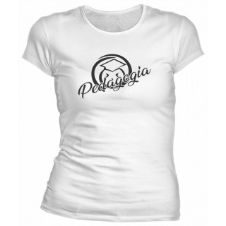 Camiseta Universitária Pedagogia - Modelo 02 Camiseta Universitária Pedagogia - Modelo 02