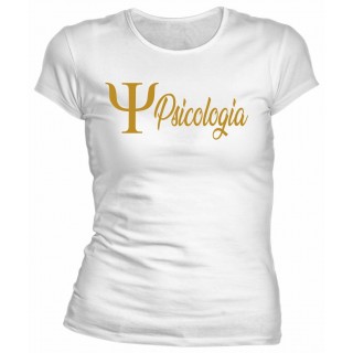 Camiseta Universitária Psicologia Camiseta Universitária Psicologia
