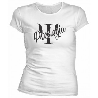 Camiseta Universitária Psicologia - Modelo 02 Camiseta Universitária Psicologia - Modelo 02