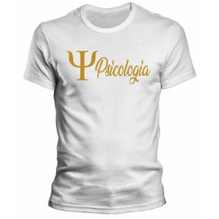 Camiseta Universitária Psicologia Camiseta Universitária Psicologia